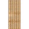 Ekena Millwork Joined Board-n-Batten Shutters w/Z-Bar, Rough Sawn Western Red Cedar, 32 1/4W x 77H, PR RBJ06Z32X077RWR - alternate 3